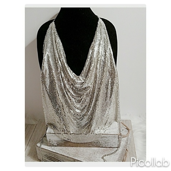 Tops - Liquid Mesh Halter top